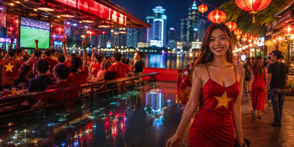 Khung cảnh đông đúc vui nhộn tại chợ đêm Hà Nội